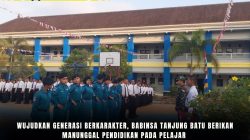 Wujudkan Generasi Berkarakter, Babinsa Tanjung Batu Berikan Manunggal Pendidikan Pada Pelajar
