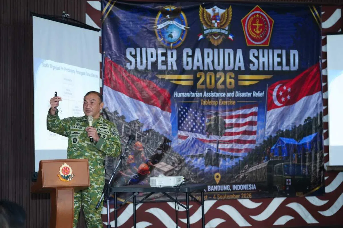 Peserta Super Garuda Shield 2026 Simulasikan Respons Terpadu Hadapi Bencana
