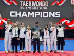 Menggelegar di Surabaya! Kontingen Kodim Bojonegoro Borong Medali di ‘Open Tournament Taekwondo’ Piala Panglima TNI 2026