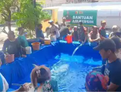 Sambut HUT TNI ke-81, Kodim Bojonegoro Pasok 13.000 Liter Air Bersih untuk Warga Dusun Kedungdowo Sumberharjo Sumberrejo
