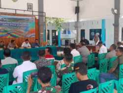 Dukung Ketahanan Energi Nasional, Bati Tuud Koramil Ngasem Bojonegoro Hadiri Sosialisasi Survei Seismik 2D Lamturo