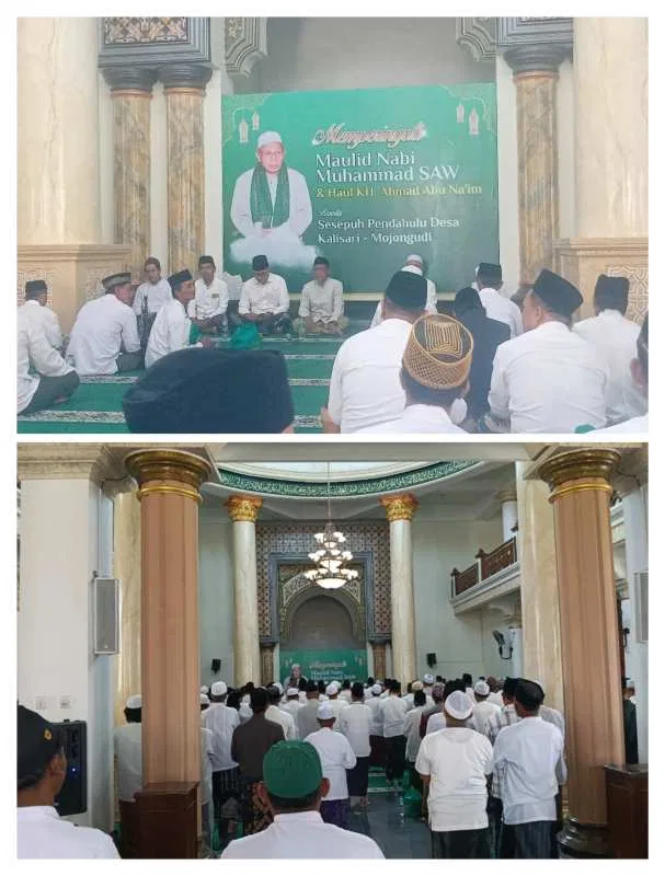 Maulid Nabi Muhammad SAW dan Haul KH. Muhammad Abu Na’im serta Sesepuh Mojongudi Berlangsung Khidmat