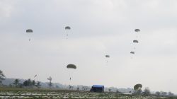 Aksi Airborne Lima Negara Warnai Latgabma SGS 2026