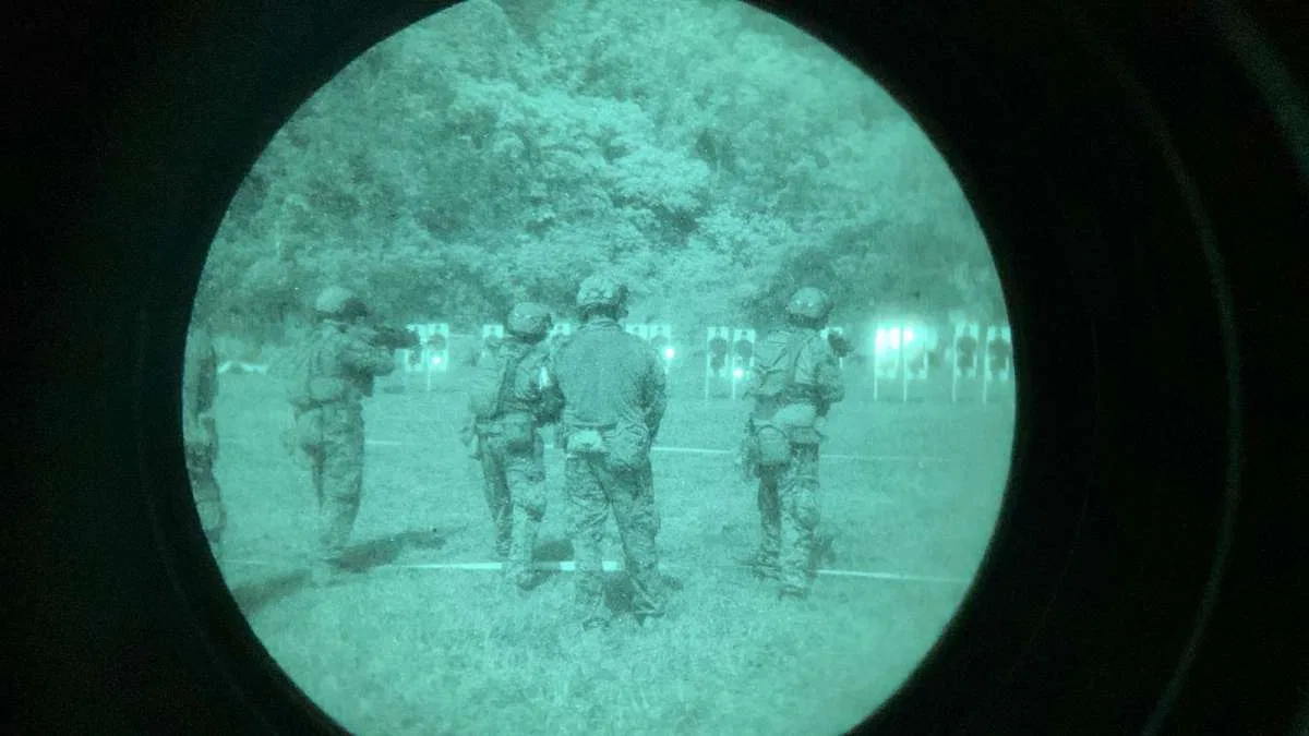 Pertajam Profesionalisme, Latgabma SGS 2026 Marfor-Lampung Gelar Latihan Menembak Malam Dan Scout Live Fire