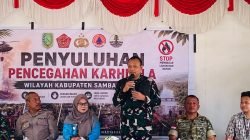 Panglima TNI Salurkan Bantuan dan Perkuat Pencegahan Karhutla di Sambas