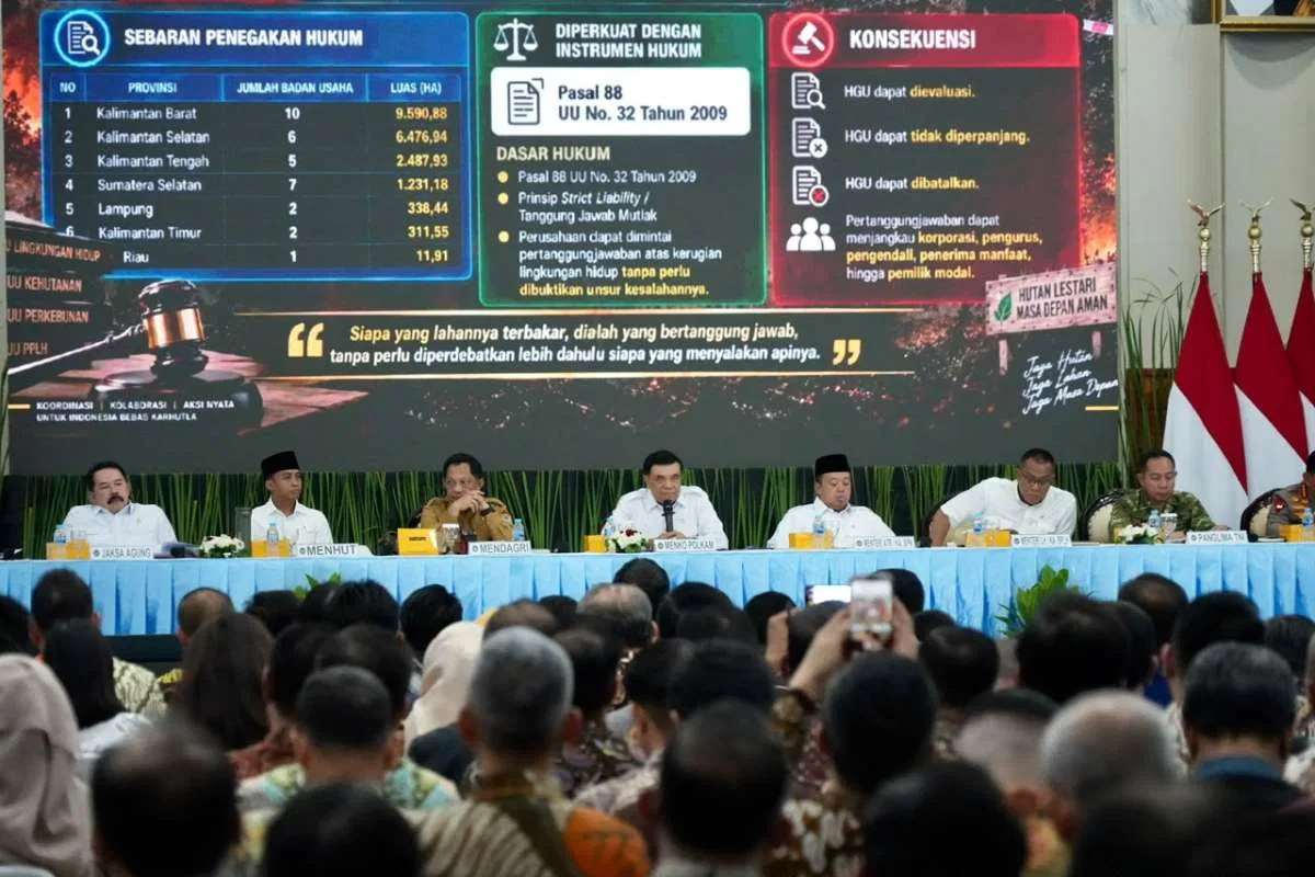 TNI Bersama Pemerintah Perkuat Penanggulangan Karhutla