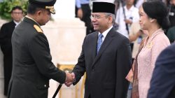 Panglima TNI Hadiri Pelantikan Menteri Keuangan RI
