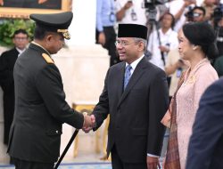 Panglima TNI Hadiri Pelantikan Menteri Keuangan RI