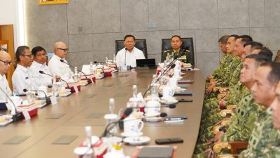 Panglima TNI Tandatangani Nota kesepahaman Dengan Kepala Badan Otorita Pengelola Pantai Utara Jawa