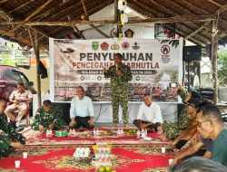 TNI Perkuat Sinergitas Lintas Sektor dalam Pencegahan Karhutla di Sambas