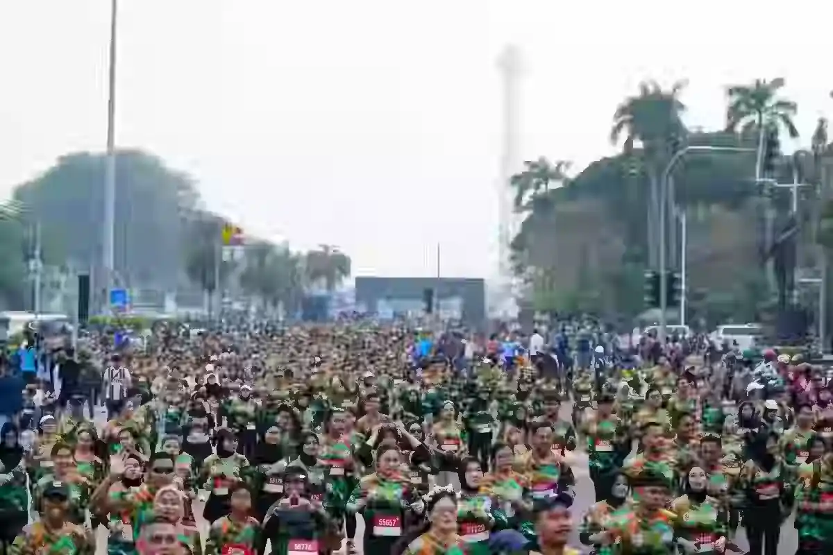 TNI Run 2026 Meriahkan Rangkaian HUT Ke-81 TNI, 15.965 Pelari Padati Monas