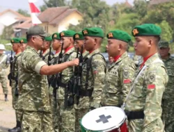 Wapang TNI Tinjau Kesiapan Yonif TP di Sumedang dan Majalengka