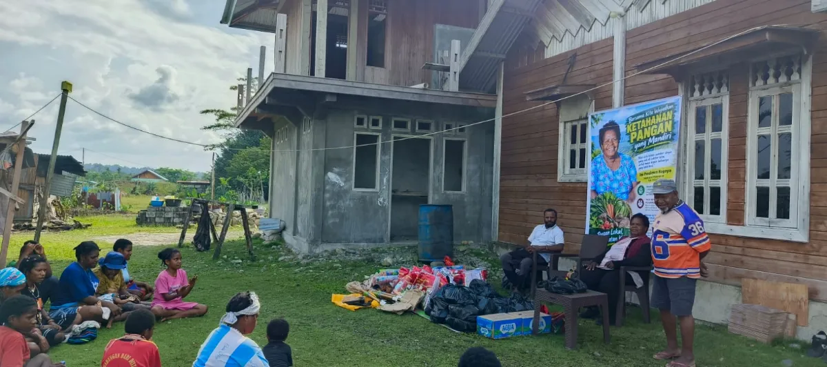 Tokoh Adat Perempuan Nduga Dorong Masyarakat Wujudkan Ketahanan Pangan Mandiri