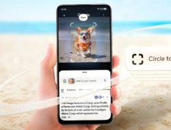 Fitur ini dapat digunakan untuk mencari informasi mengenai gambar, teks maupun produk yang ditemukan saat berselancar di internet