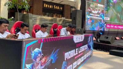 Meski skalanya tidak sebesar turnamen esports profesional, pertandingan berlangsung kompetitif