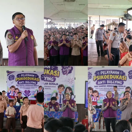 Polda Papua Barat Daya Edukasi Pelajar tentang Bahaya Bullying dan Kenakalan Remaja