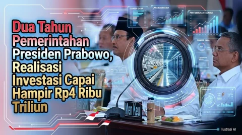 Dua Tahun Prabowo, Investasi Capai Hampir Rp 4 Ribu Triliun