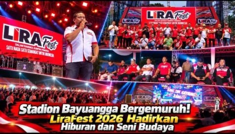 LiraFest 2026 Gebrak Kota Probolinggo, Sejumlah Bintang Tamu Ramaikan Stadion Bayuangga