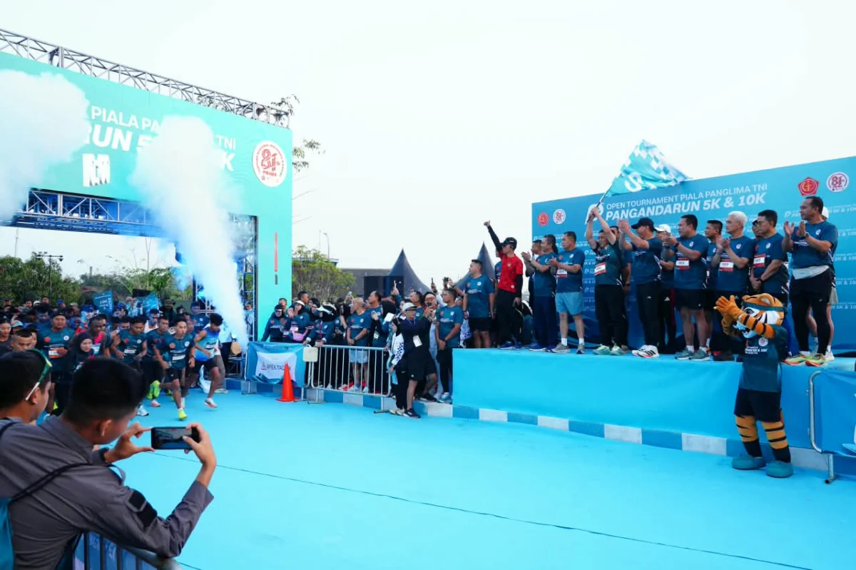Pangandaran Run 2026, Ribuan Langkah untuk Kebersamaan TNI dan Rakyat